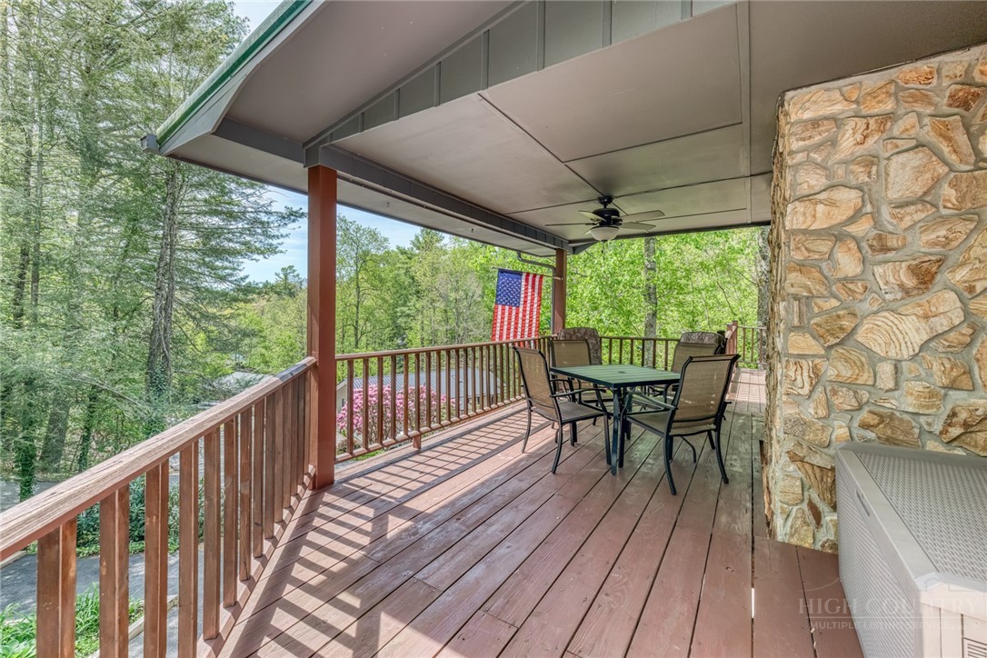 174 Spruce Pine Road Newland, NC 28657 - Photo 42 of 50 a view of a two chairs in the balcony
