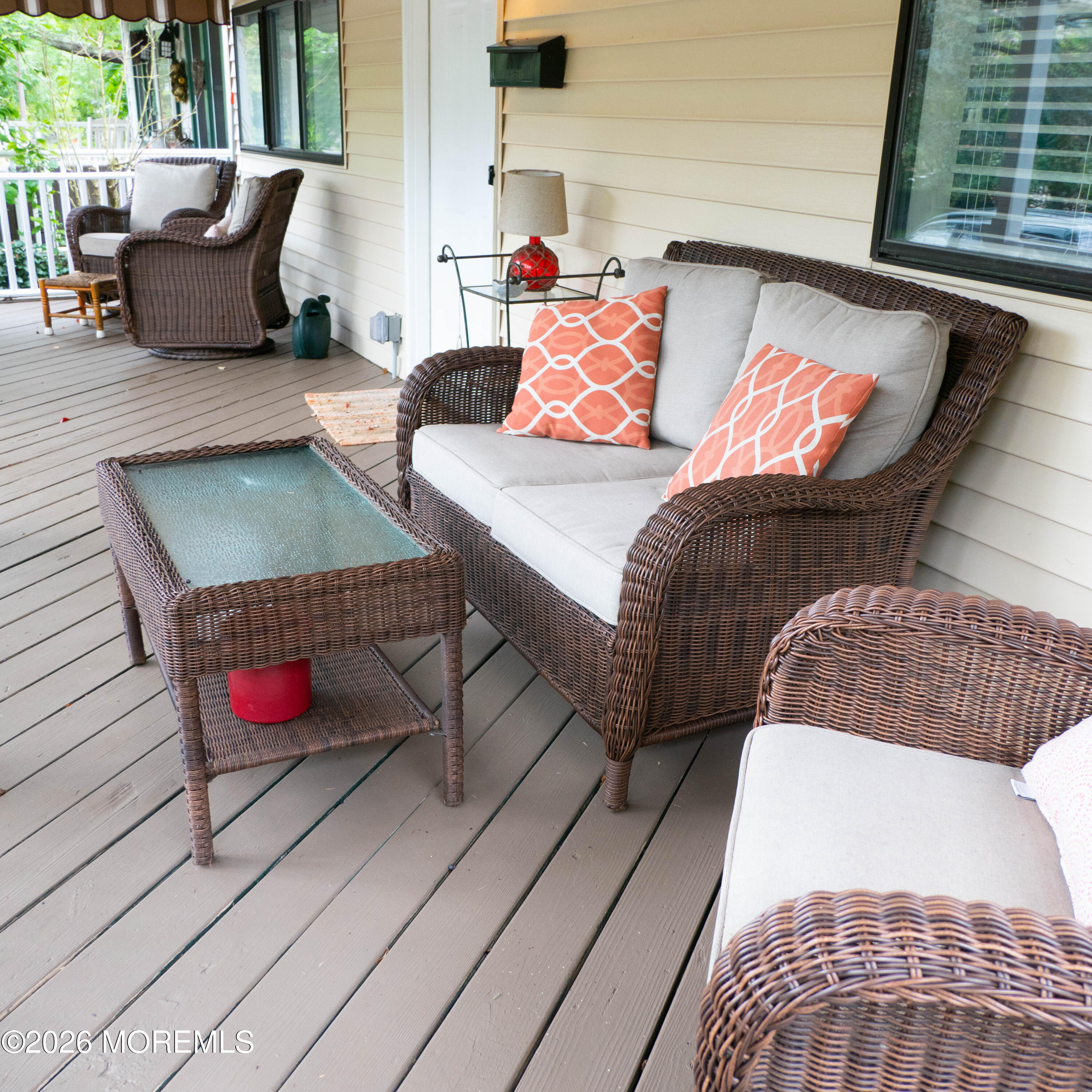 480 Staffa Street Allenhurst, NJ 07711 - Photo 3 of 30 a outdoor living space with furniture and a rug