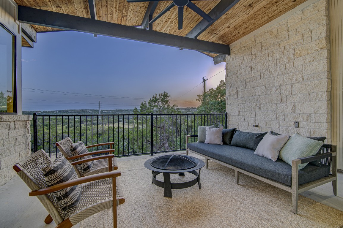 19543 Lakehurst Loop Spicewood, TX 78669 - Photo 9 of 23 a outdoor living space with furniture