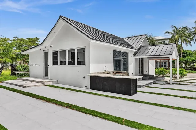 a front view of a house with a porch
