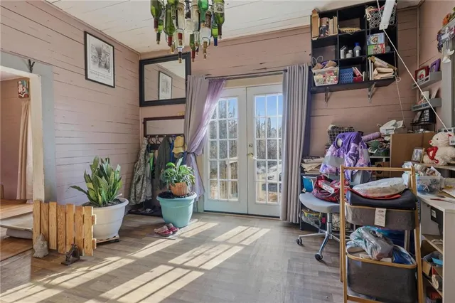 a view of a storage & utility room