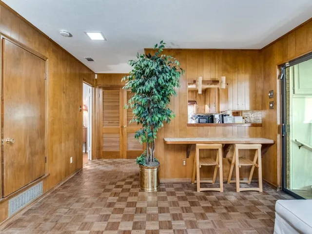 a very nice looking room with a large window