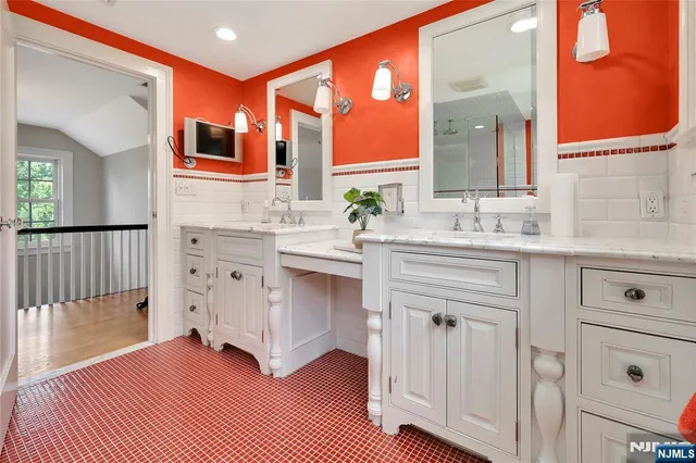a view of a livingroom with furniture and a window