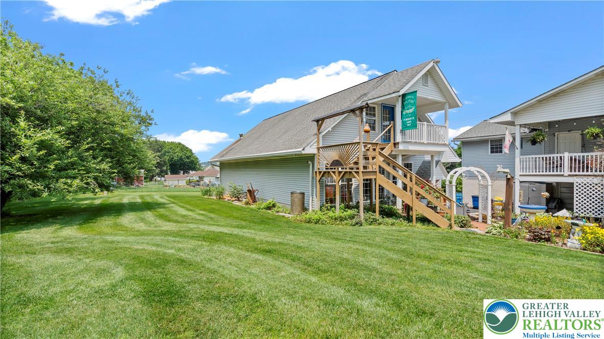 807 Bangor Road Nazareth, PA 18064 - Photo 39 of 46 a view of a house with a yard