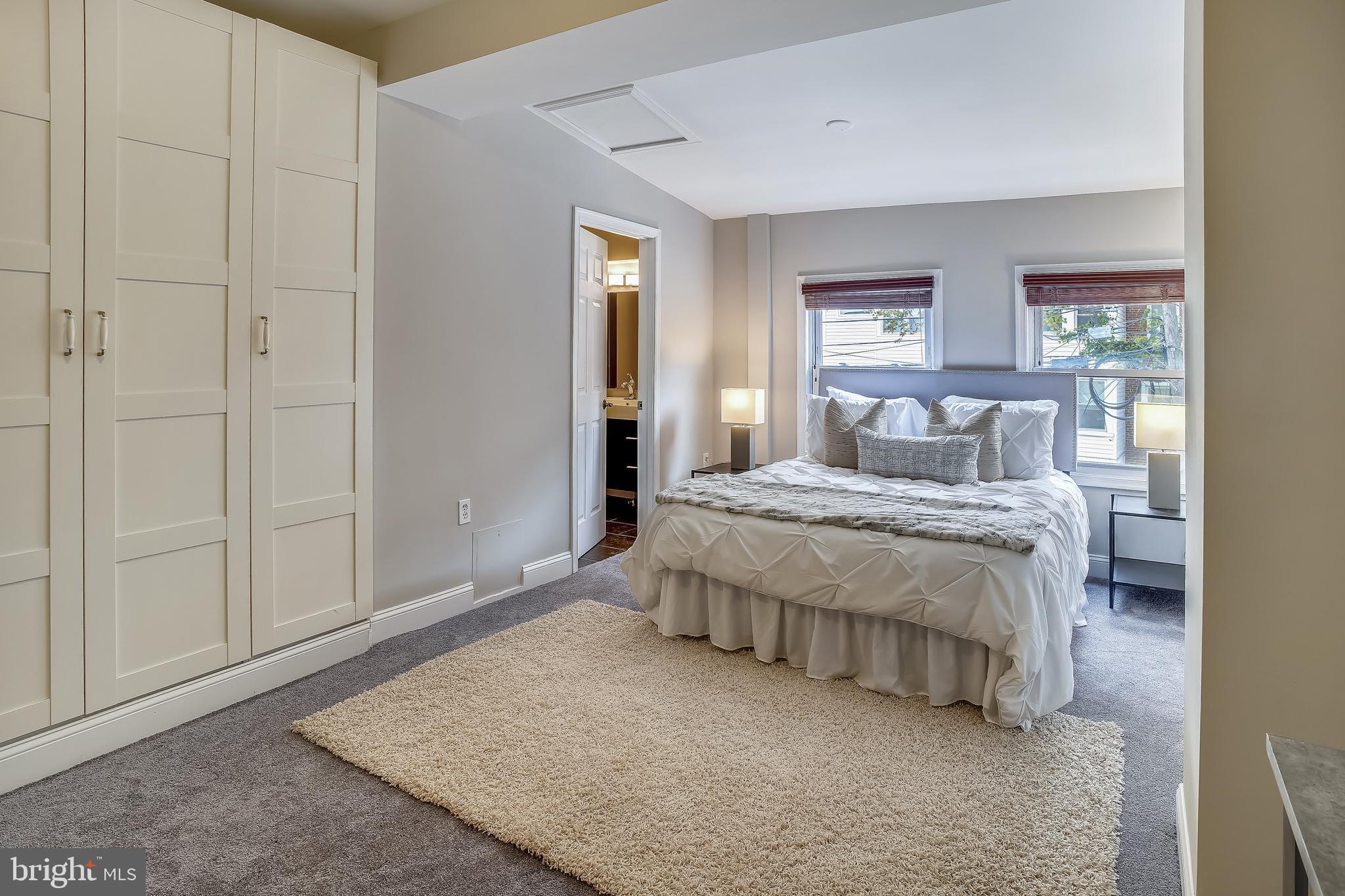 1462 Spring Road Northwest Washington, DC 20010 - Photo 28 of 61 Master Suite w/ Built In Closets & Walk In Closet