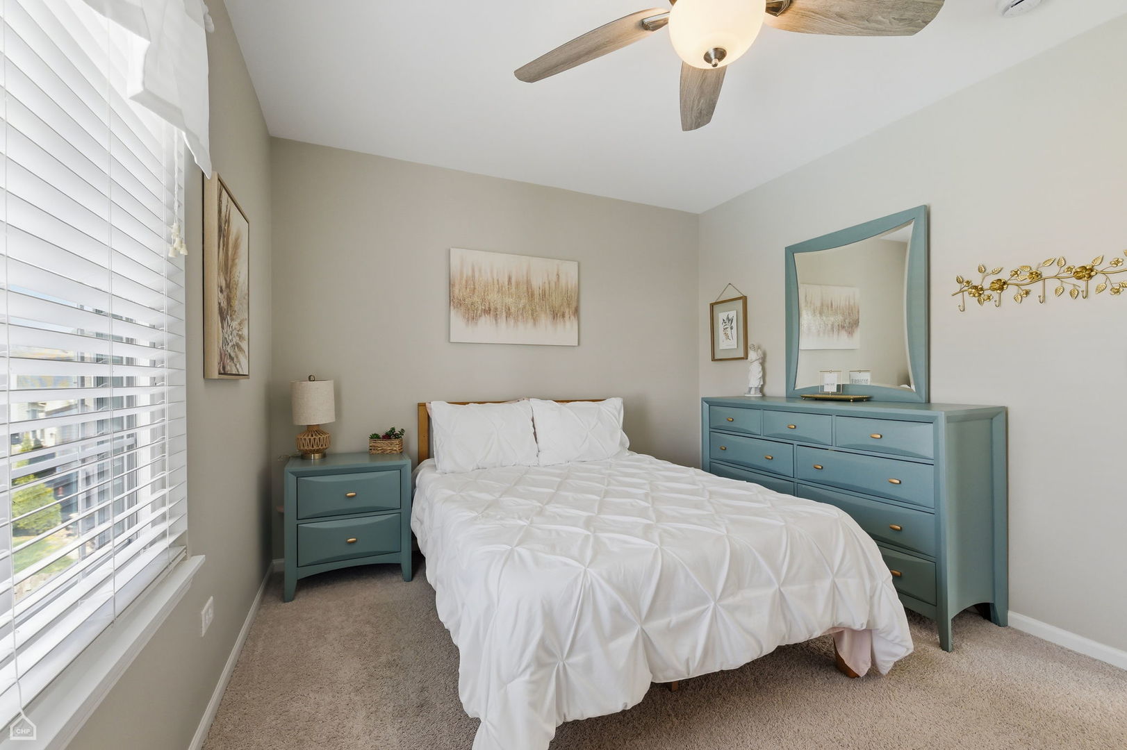 617 Brita Trail Minooka, IL 60447 - Photo 21 of 34 a bedroom with a bed and window