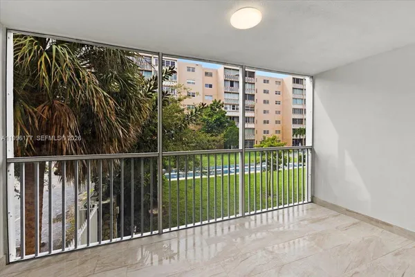 a view of balcony