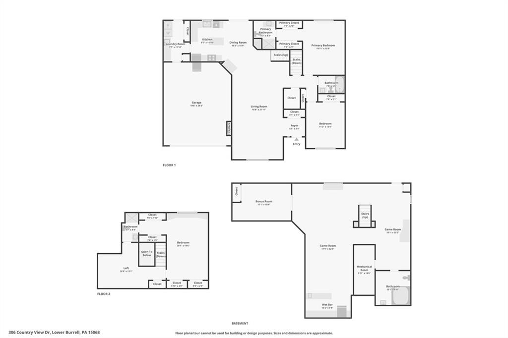 306 Country View Drive Lower Burrell, PA 15068 - Photo 50 of 50 a picture of a room with a white wall and white refrigerator