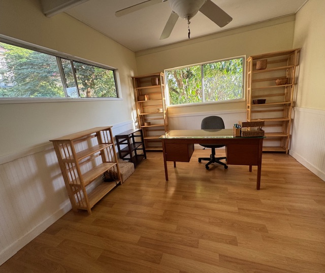 78-6745 Walua Road Kailua-Kona, HI 96740 - Photo 11 of 23 a view of a workspace with furniture and a window