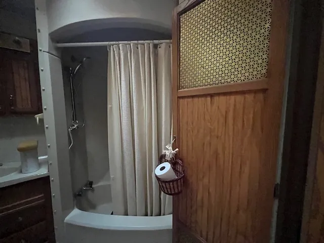 a view of a lake with a mountain in the background