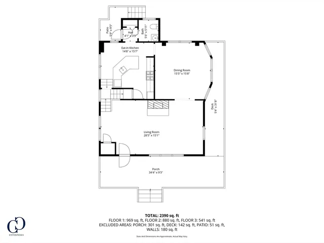 a picture of a wall with a bench in front