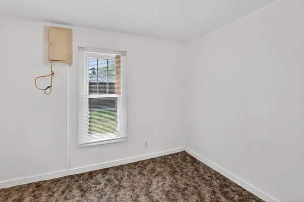 a small space with a window