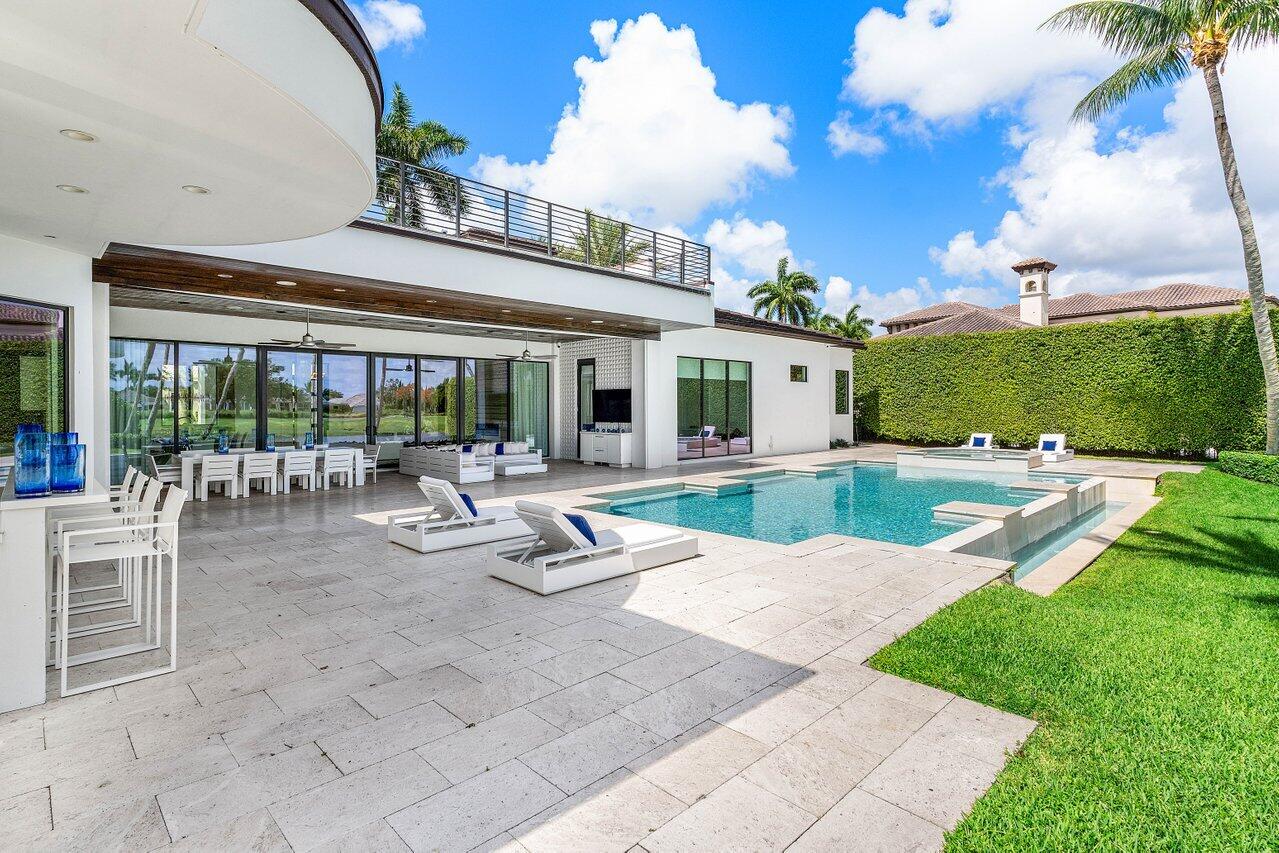 17096 Northway Circle Boca Raton, FL 33496 - Photo 72 of 144 Exterior Rear Pool Area