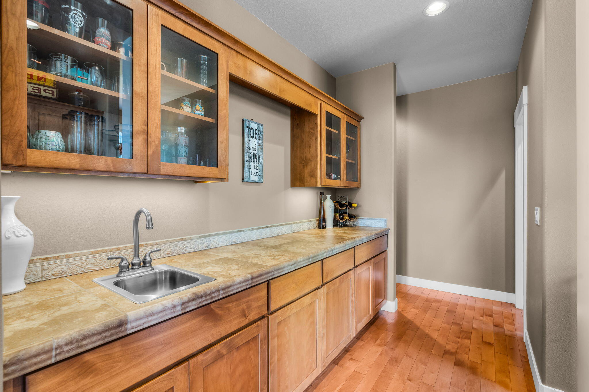 10875 Southwest Mintken Lane Culver, OR 97734 - Photo 7 of 43 a kitchen with a sink and cabinets