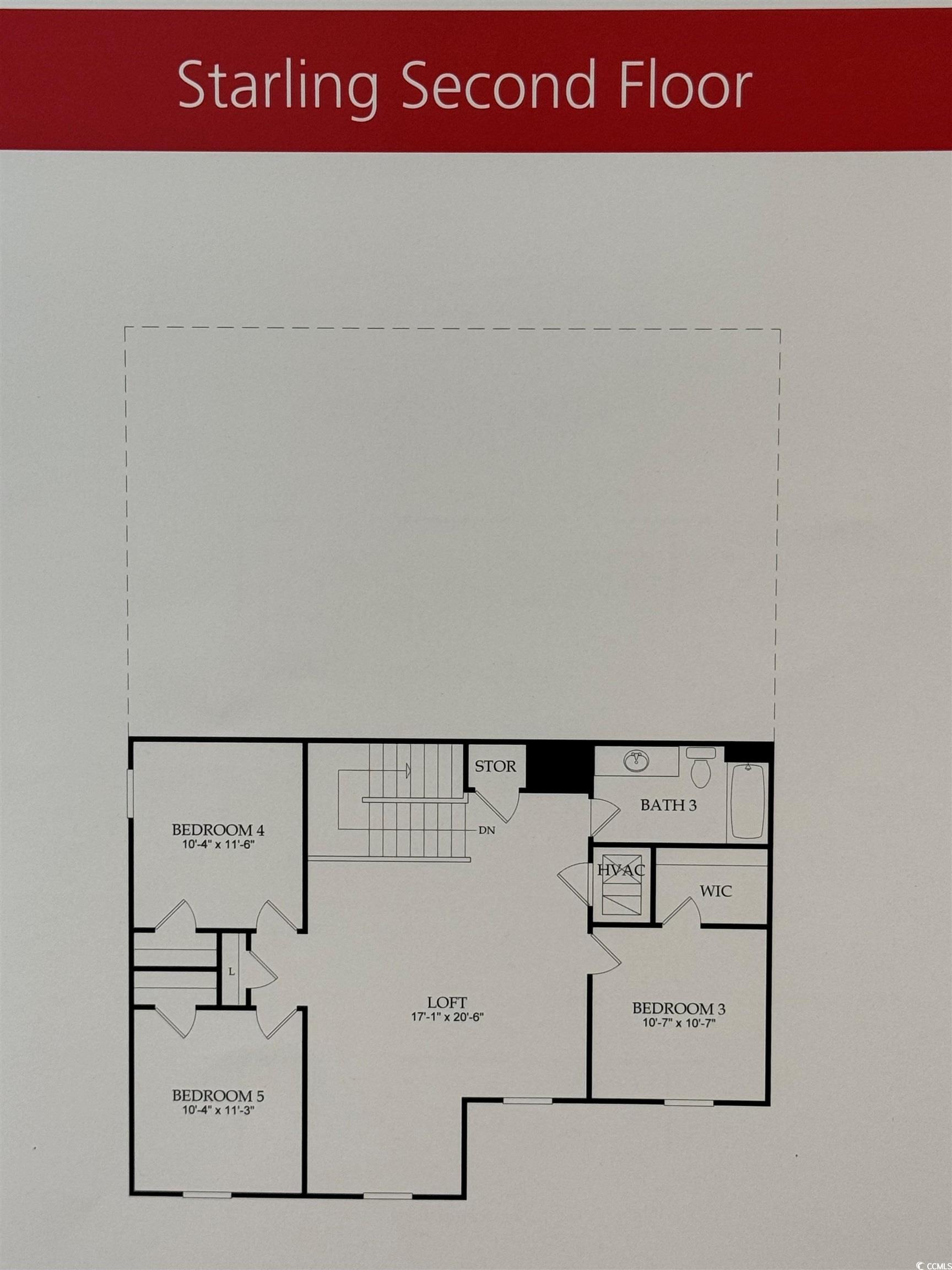 3090 Visionary Drive Myrtle Beach, SC 29588 - Photo 28 of 28 View of floor plan / room layout
