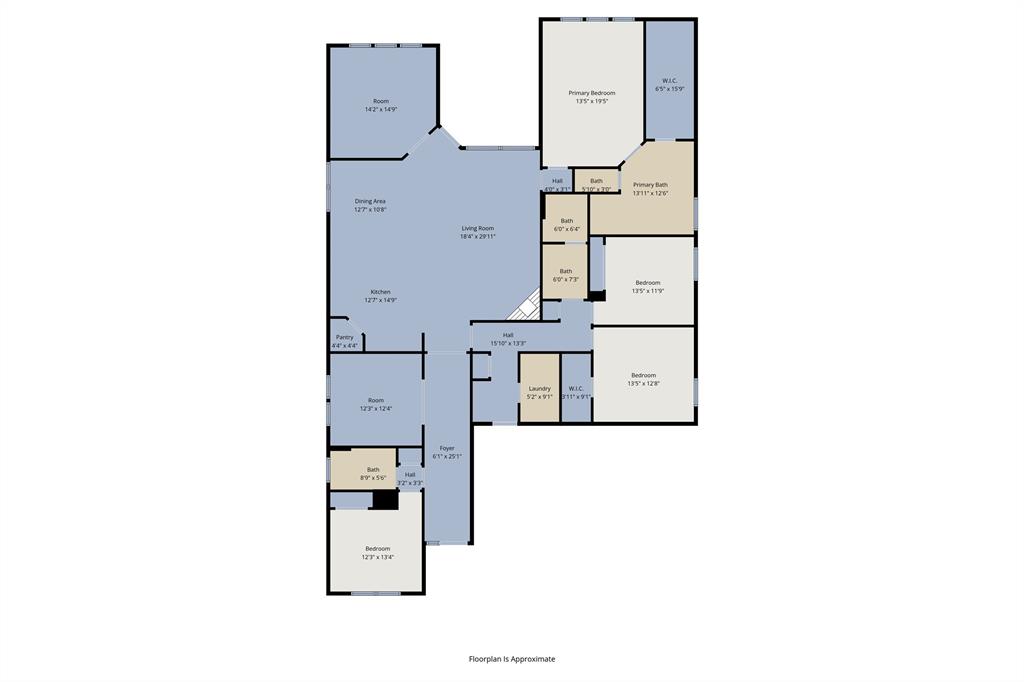2519 Bedford Road Northlake, TX 76226 - Photo 33 of 33 a picture of a floor plan