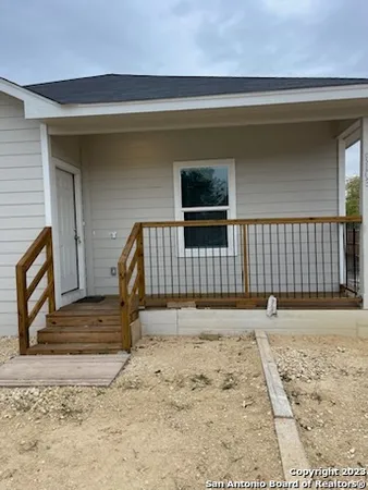 a front view of house with yard