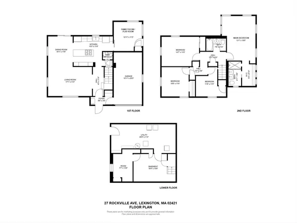 $6,000 | 27 Rockville Avenue, Lexington, MA 02421