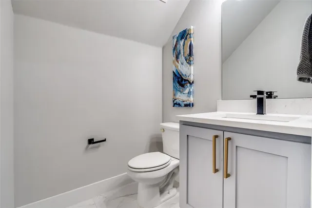 a bathroom with a sink and a toilet