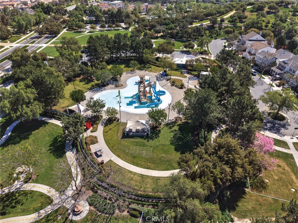 14 Valmont Way Ladera Ranch, CA 92694 - Photo 34 of 39 an aerial view of a house with outdoor space swimming pool and lake view
