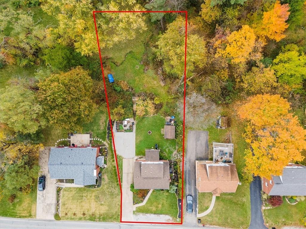 213 Logan Road Bethel Park, PA 15102 - Photo 3 of 47 an aerial view of residential houses with yard