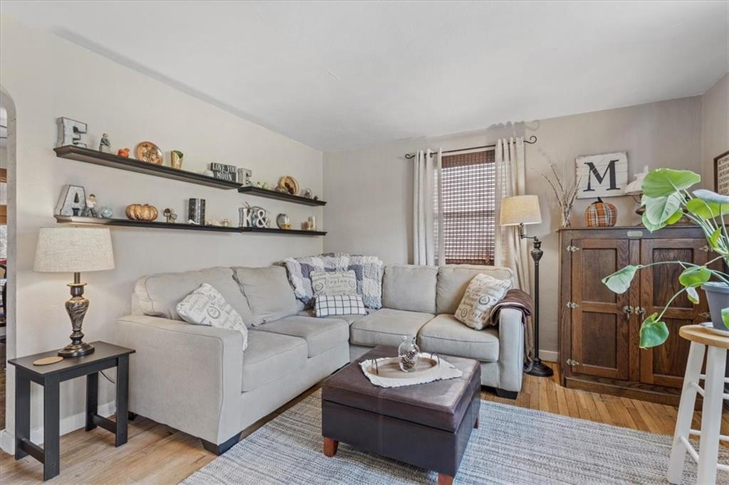 213 Logan Road Bethel Park, PA 15102 - Photo 5 of 47 a living room with furniture and wooden floor