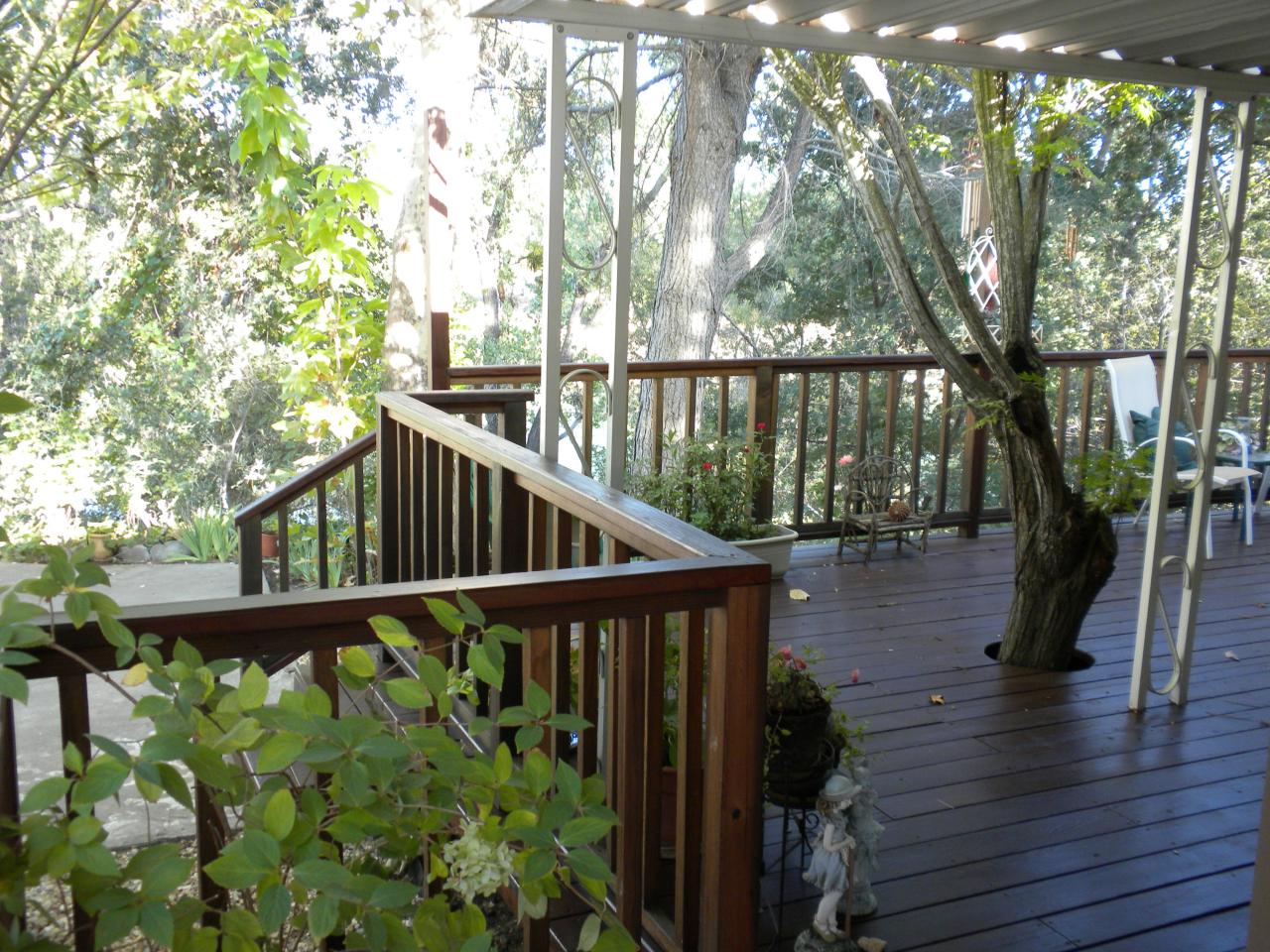 21795 Bend Ferry Road, Unit RIVER BEND Red Bluff, CA 96080 - Photo 1 of 17 Covered back deck with river view