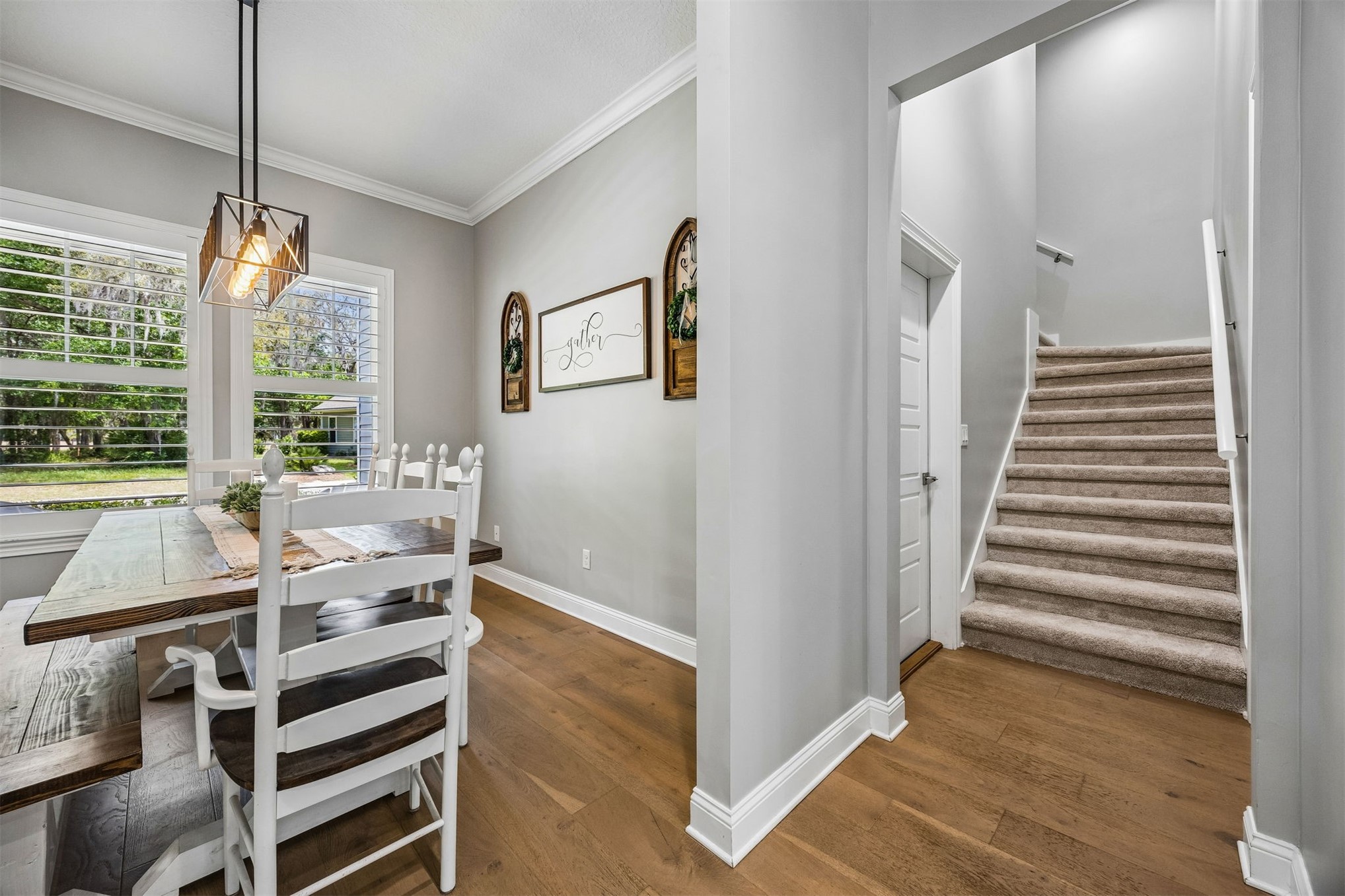 29258 Grandview Manor Yulee, FL 32097 - Photo 56 of 99 Stairs to Bedroom # 4 and Bathroom #3