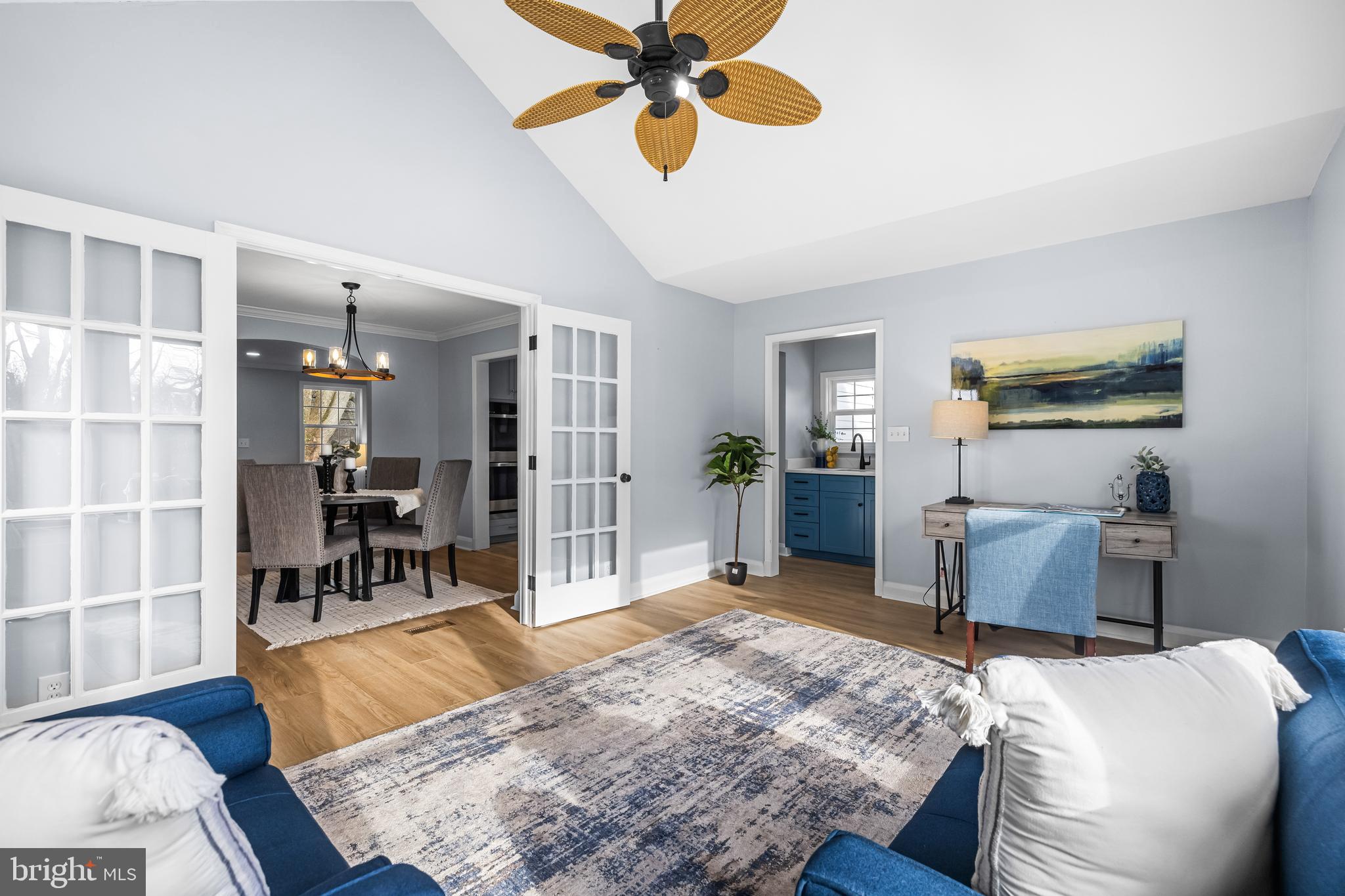 3533 Stansbury Mill Road Phoenix, MD 21131 - Photo 22 of 47 a living room with furniture and a wooden floor