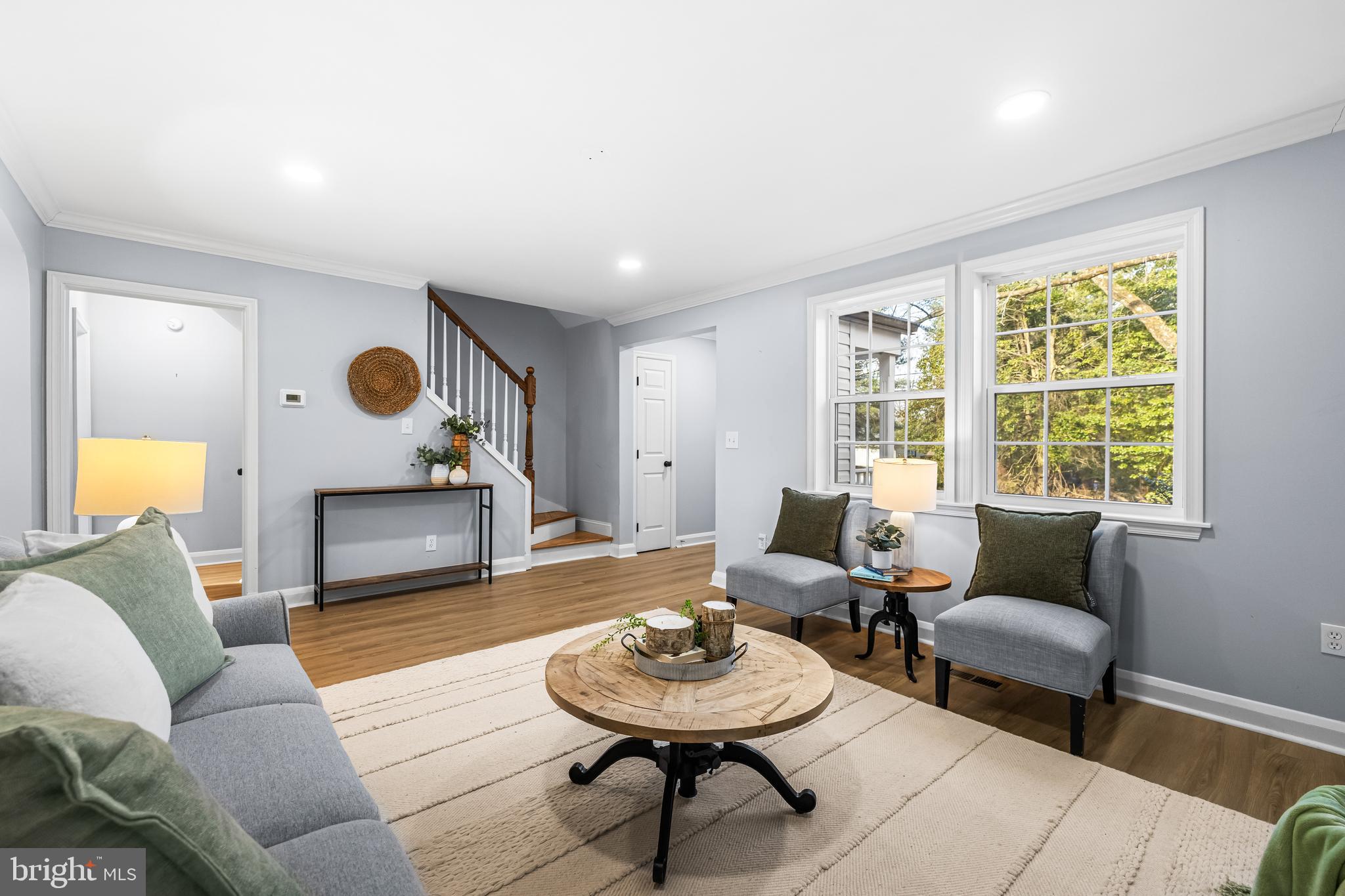 3533 Stansbury Mill Road Phoenix, MD 21131 - Photo 6 of 47 a living room with furniture and wooden floor