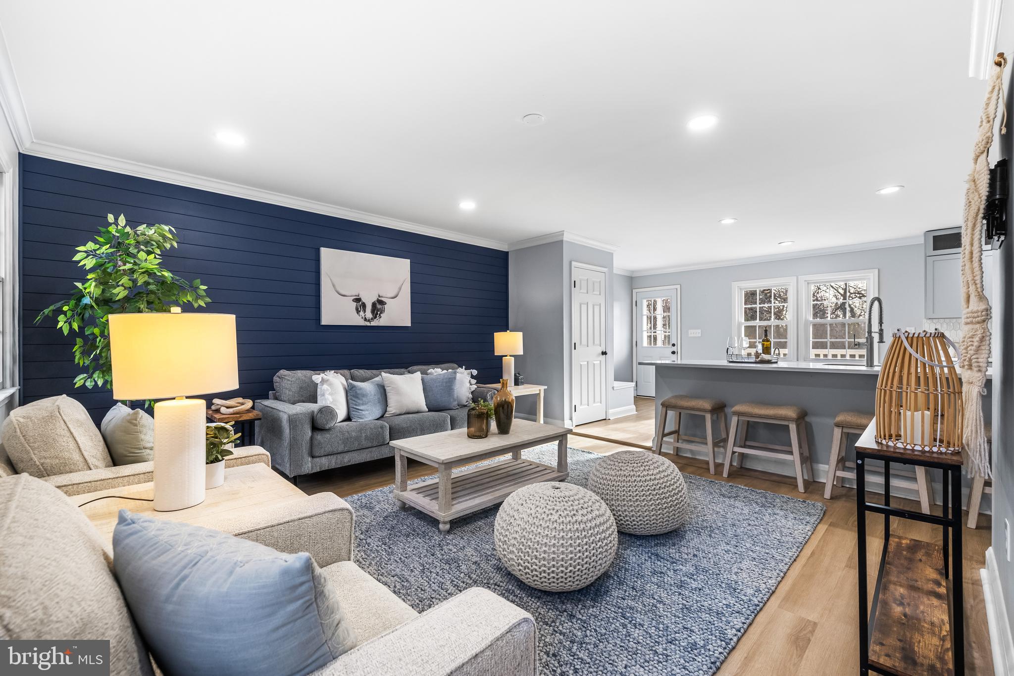 3533 Stansbury Mill Road Phoenix, MD 21131 - Photo 8 of 47 a living room with furniture and a wooden floor