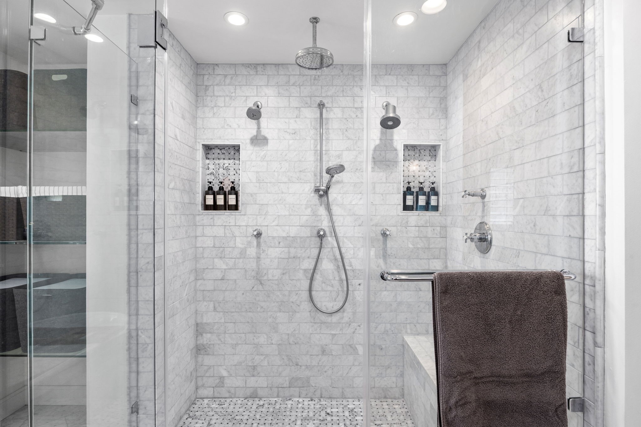 1741 Banks Street Houston, TX 77098 - Photo 36 of 50 a bathroom with a shower