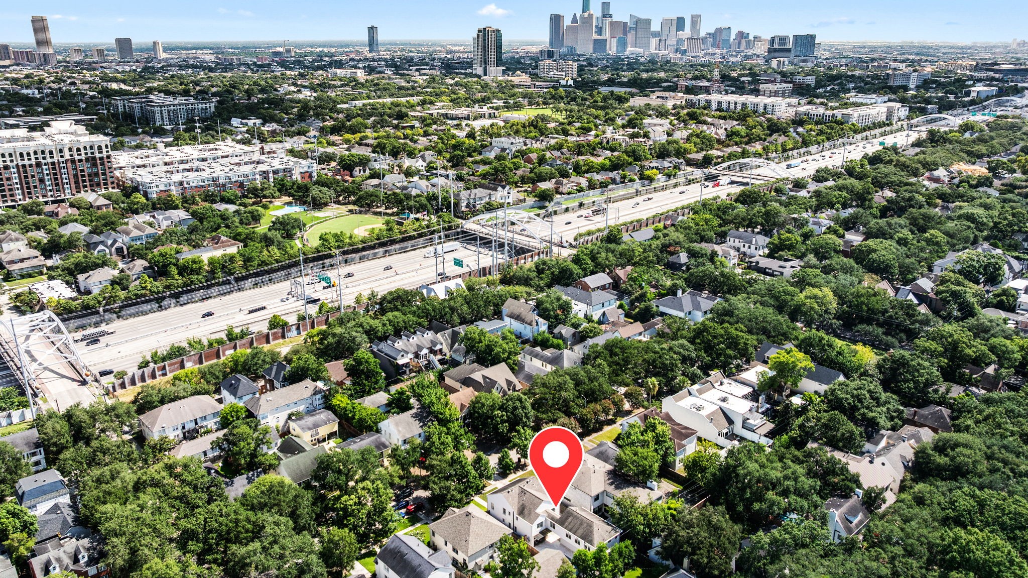 1741 Banks Street Houston, TX 77098 - Photo 45 of 50 a city view with tall buildings