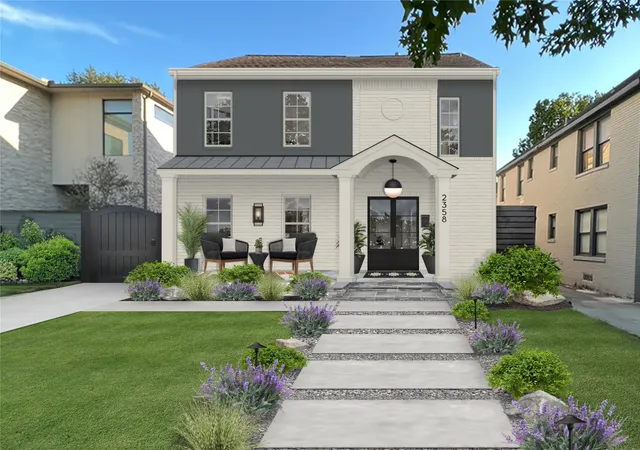 a view of an entryway with livingroom