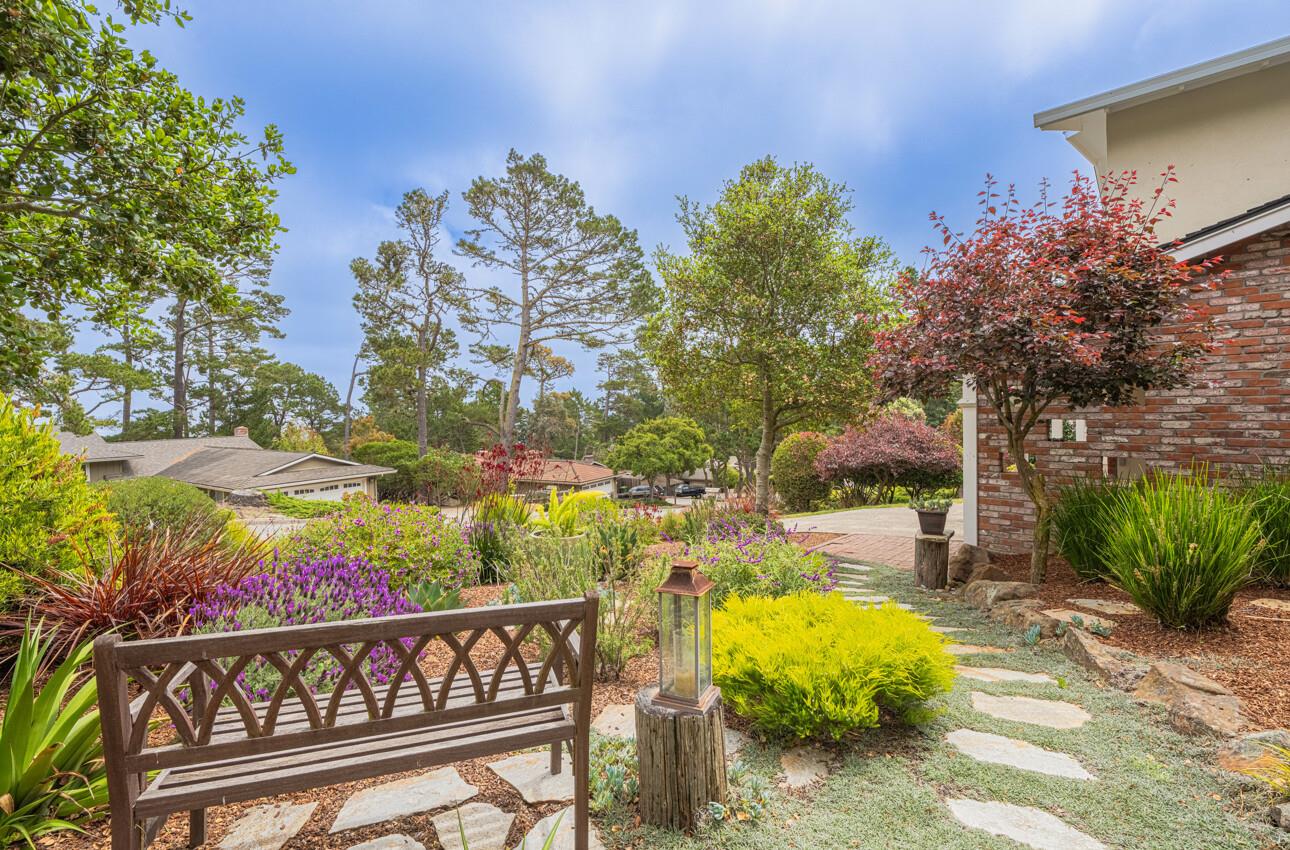 24 Pinehill Way Monterey, CA 93940 - Photo 4 of 51 a view of swimming pool with outdoor seating and plants