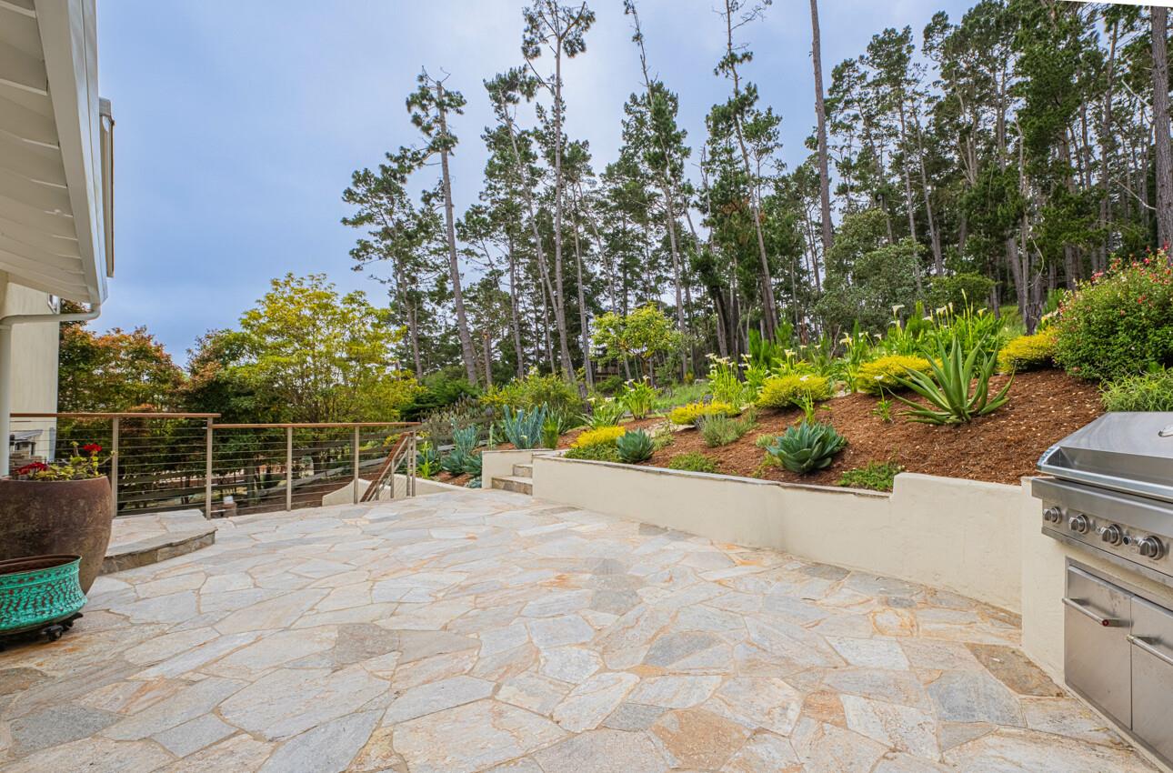 24 Pinehill Way Monterey, CA 93940 - Photo 43 of 51 a view of a garden with potted plants