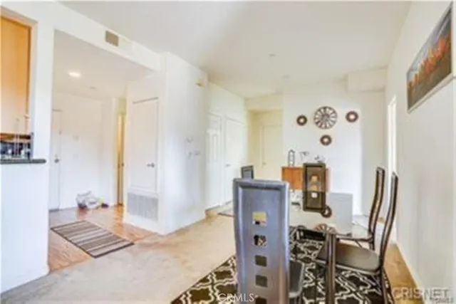 a view of a livingroom with furniture