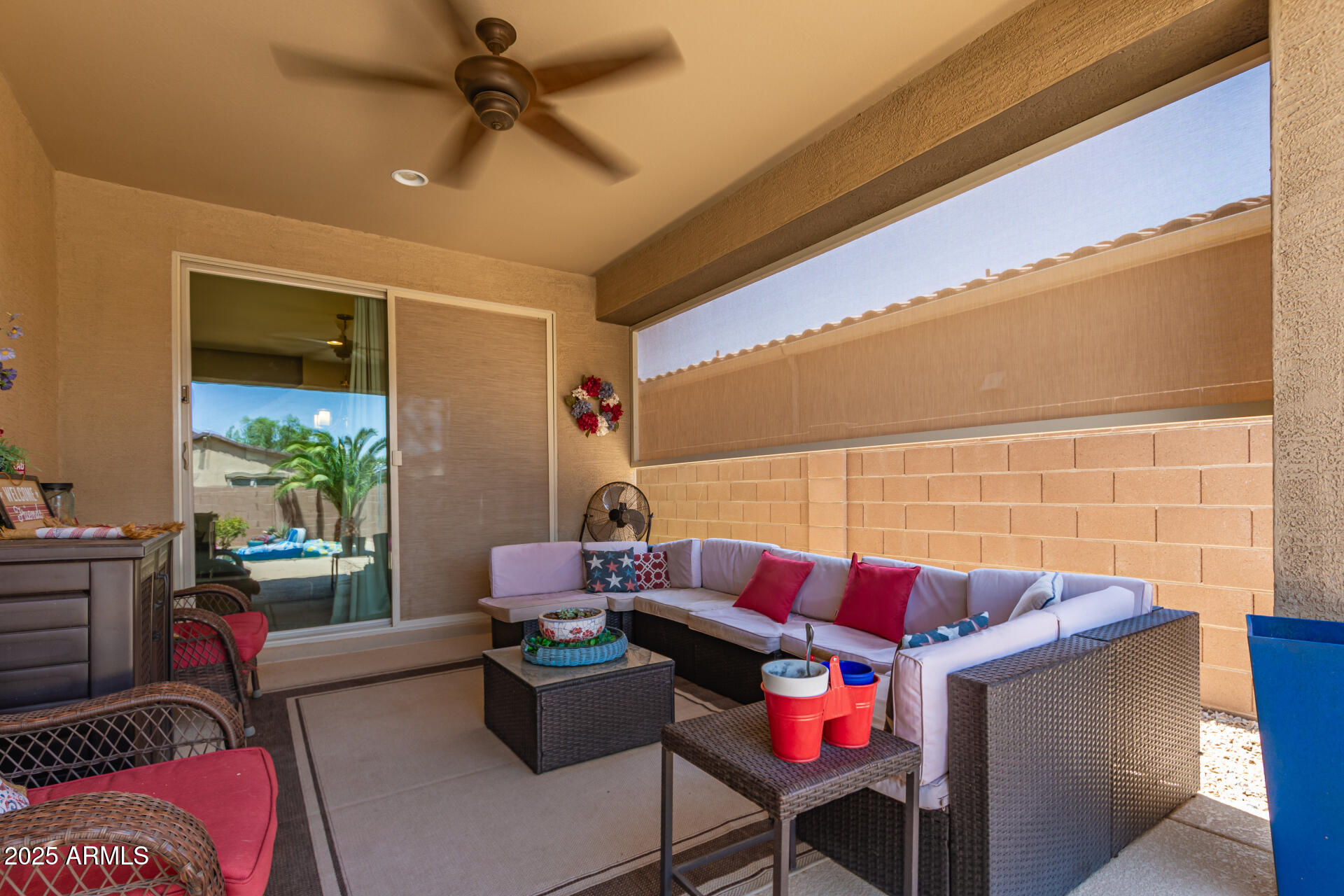 40098 West Ganly Way Maricopa, AZ 85138 - Photo 41 of 46 a living room with furniture and a window