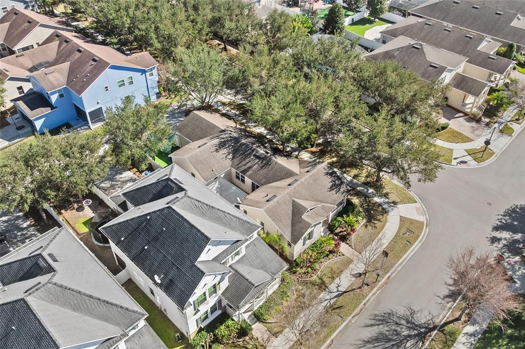 7935 Winter Wren Street Winter Garden, FL 34787 - Photo 36 of 36 an aerial view of residential house with outdoor space and trees