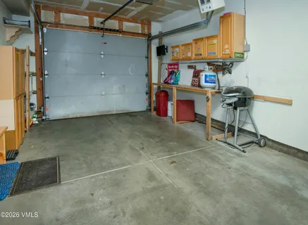 a view of storage and utility room