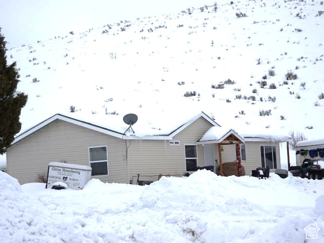 34685 Highway 30 Georgetown, ID 83239 - Photo 21 of 21 View of front facade with a garage