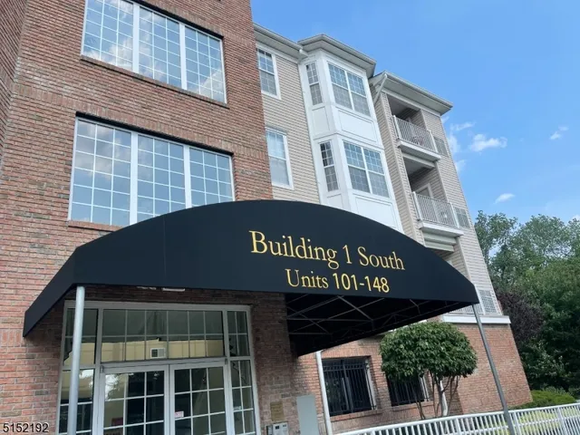 a front view of a building