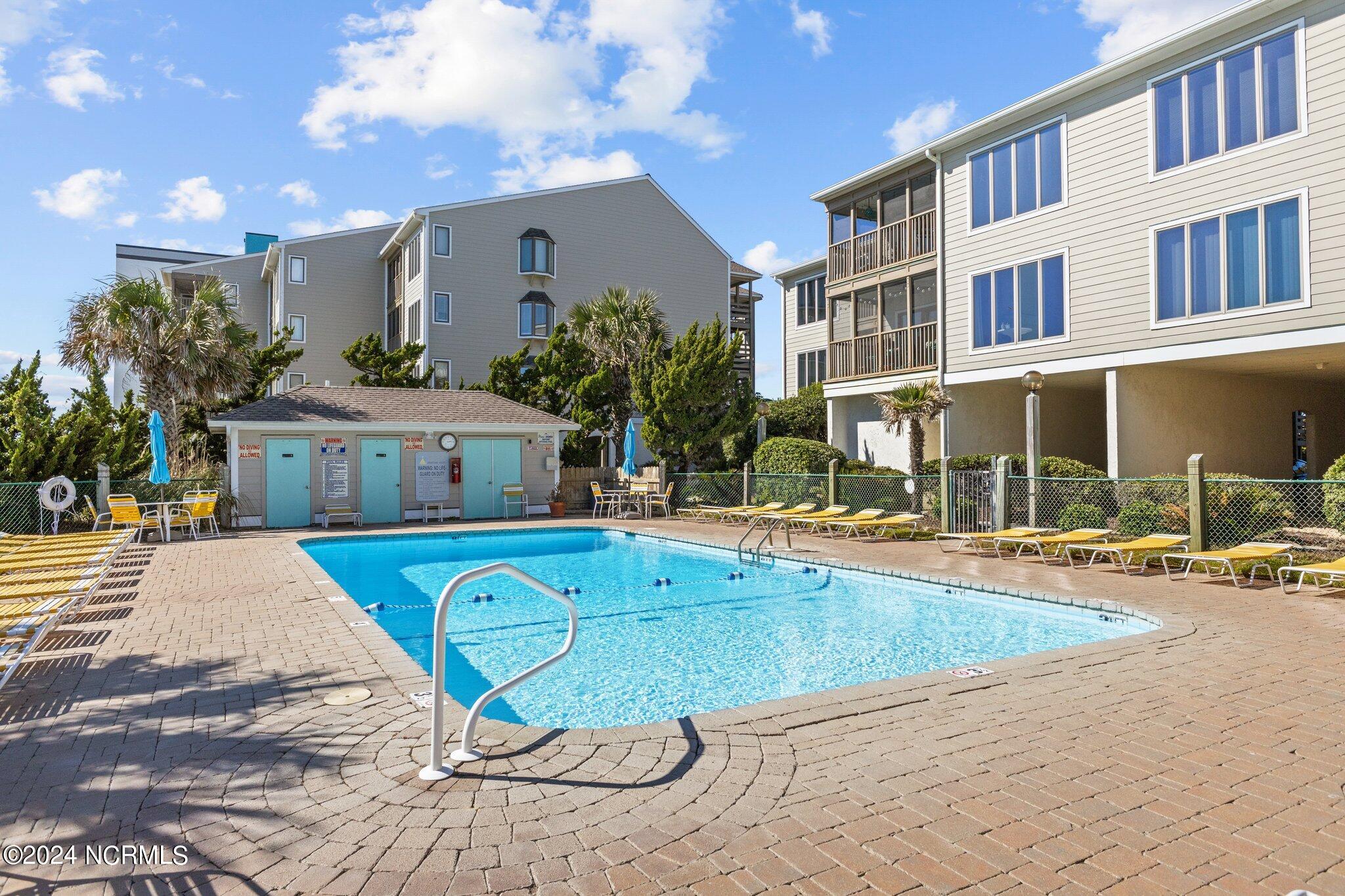 497 Salter Path Road, Unit B22 Pine Knoll Shores, NC 28512 - Photo 26 of 36 Maritime West Community Pool