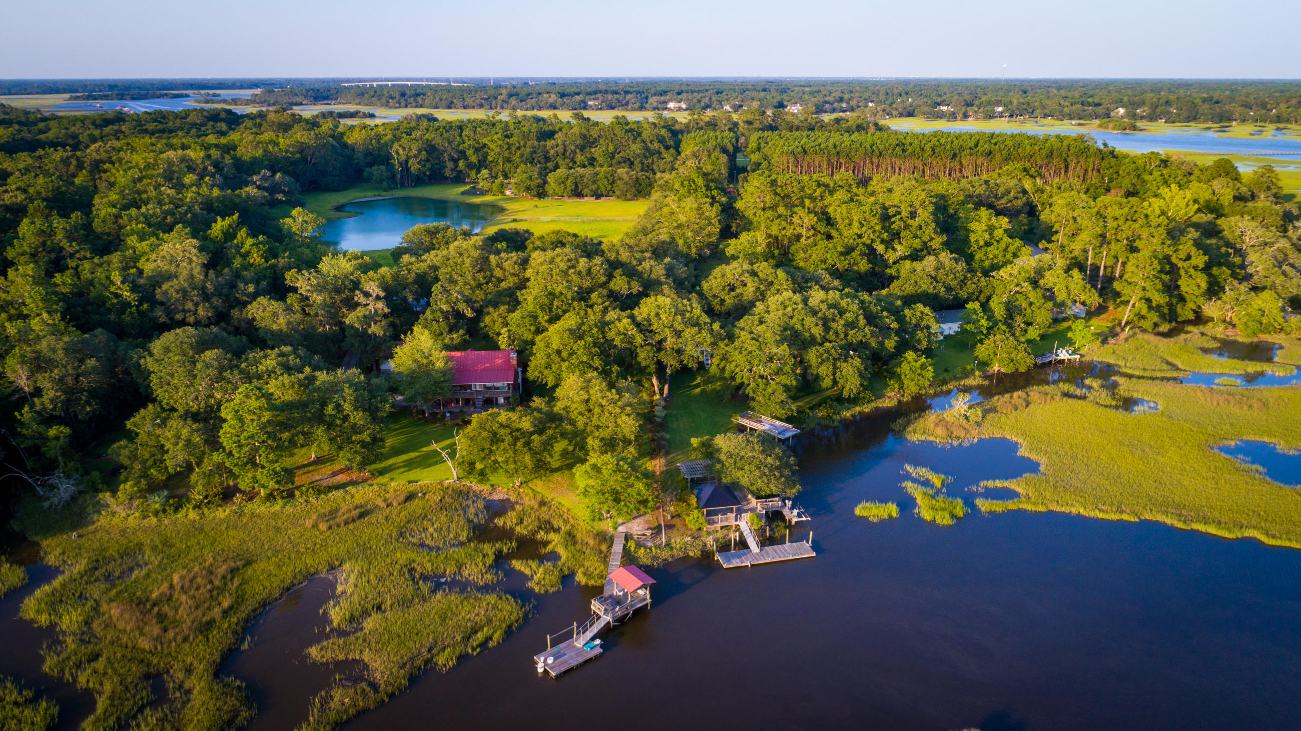 5283 Chaplins Landing Road Hollywood, SC 29449 - Photo 31 of 35 Aerial