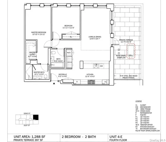 $1,699,000 | 21-21 31st Street, Unit 4E | Astoria