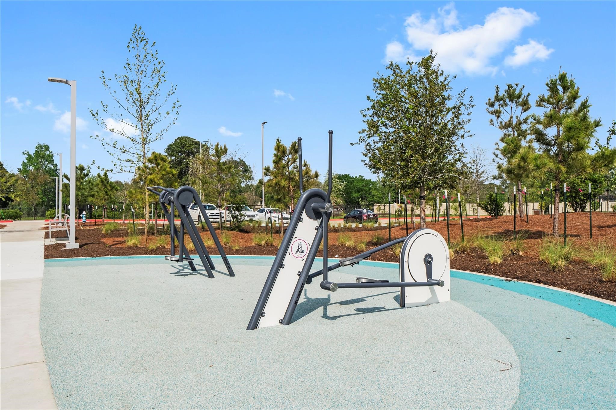 19211 Trinity Terrace Ln Spring Spring, TX 77379 - Photo 38 of 40 a view of a park with swings