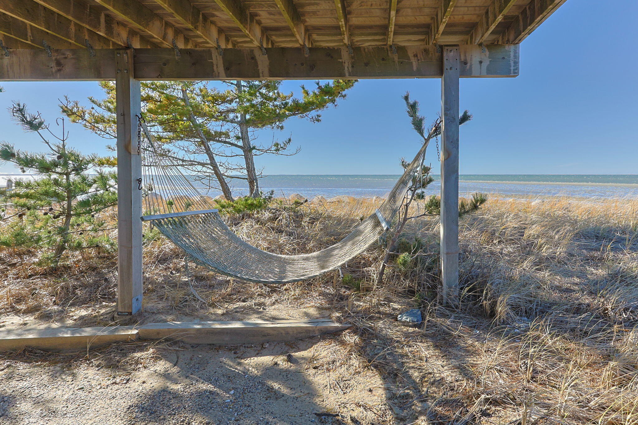 340 Salt Works Road Eastham, MA 02642 - Photo 43 of 52 a view of a porch