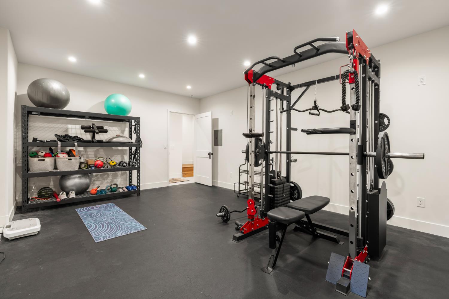 7697 Horseshoe Bar Road Loomis, CA 95650 - Photo 40 of 76 Lower level - Gym