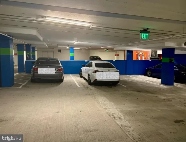 a car parked in parking area