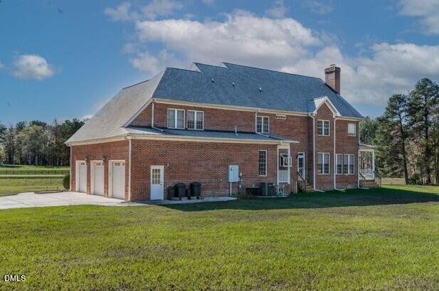 6404 Pulley Town Road Wake Forest, NC 27587 - Photo 45 of 58 Back of House +Garage